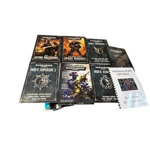 Warhammer 40K Book Lot - 8 Different Titles